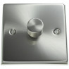 250 Watt 1 Gang 2 Way Dimmer Switch Satin Chrome