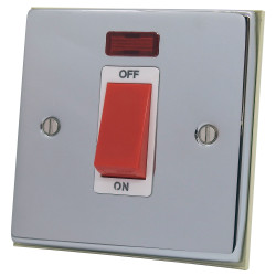 45A Cooker Switch Polished...