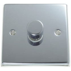 250 Watt 1 Gang 2 Way Dimmer Switch Polished Chrome