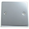 1 Gang Blanking Plate Polished Chrome