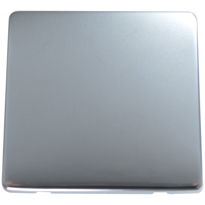 1 Gang Blanking Plate Polished Chrome Screwless