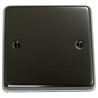 1 Gang Blanking Plate Black Nickel
