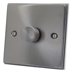 250 Watt 1 Gang 2 Way Dimmer Switch Satin Chrome